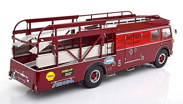 [ Pre-order ] CMR140 CMR 1:18 Fiat 642RN2 Bartoletti Ferrari Recetransporter 1957