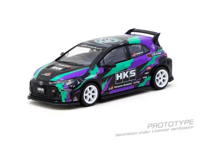 [ Pre-order ] T64G-066-HKS Tarmac Works 1:64 Toyota HKS Toyota GR Corolla