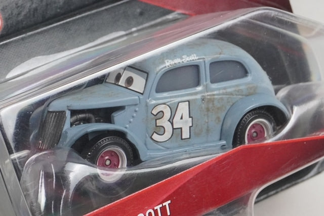 Mattel Cars 3 River Scott Blister Pack with Mini Poster model car