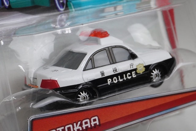 Mattel Cars Police Car Blister Pack model car