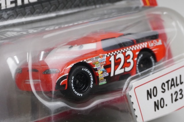 Mattel Cars No Stall No.123 Blister Pack model car