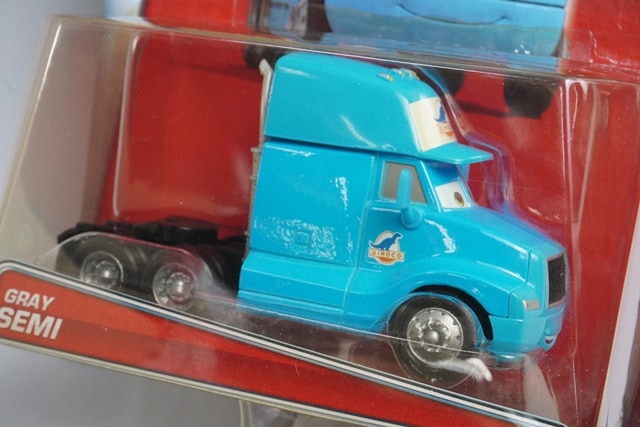 Mattel CDP54 Cars Grey Semi Blister Pack model car