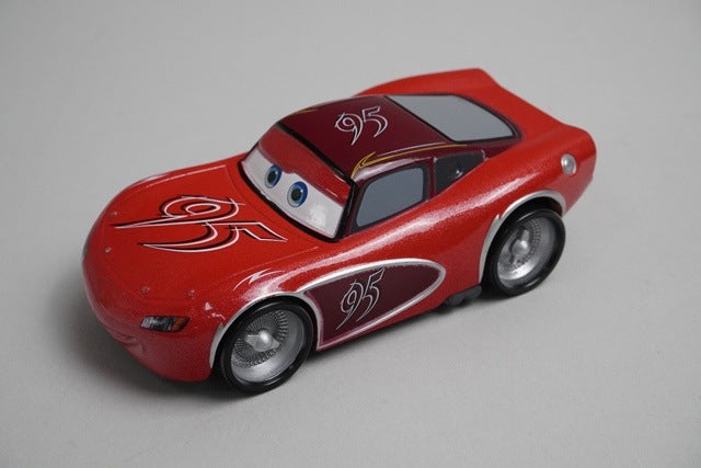 Disney Store Cars Lightning McQueen and Flo 2-Car Set model car