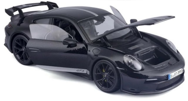 MS36458BK Maisto 1:18 Porsche 911 GT3 2022 Black model car