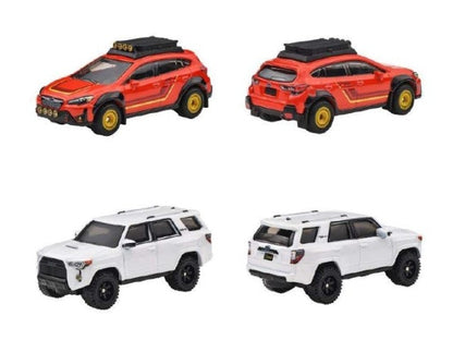 JBK98-9866 Hot Wheels Premium 2-Pack Subaru Crosstrek / 2018 Toyota 4Runner