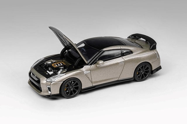 [ Pre-order ] M63504 MOTORHELIX 1:64 Nissan GT-R (R35) Track Edition Engineered By NISMO T-Spec Millennium Jade