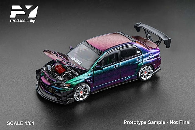 FY64102 Finclassically 1:64 Mitsubishi Lancer Evolution 9 modified Chameleon