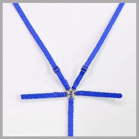 P1234 Model Factory Hiro 1:43 Seat belt set, Blue