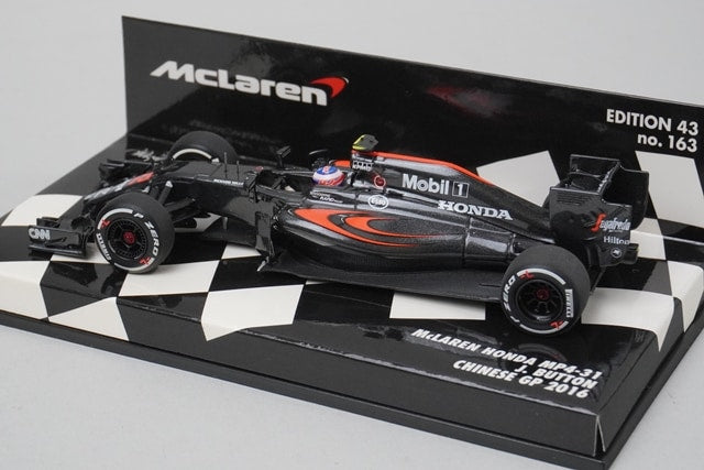 1:43 MINICHAMPS 530164322 McLaren Honda MP4-31 2016 #22 model car