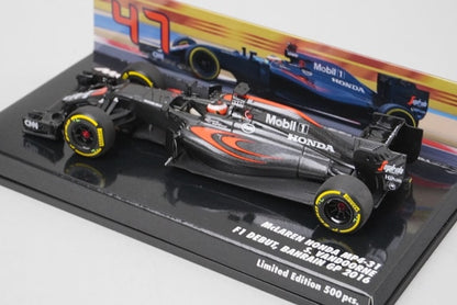 1:43 MINICHAMPS 533164347 ck-modelcars custom McLaren Honda MP4-312016 #47 model car