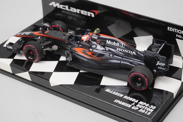 1:43 MINICHAMPS 537154322 McLaren Honda MP4-30 2015 #22 model car
