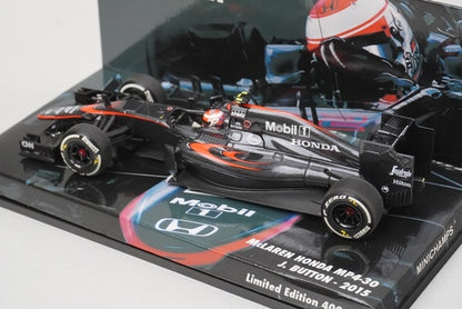1:43 MINICHAMPS 533154322 Eurosport Custom McLaren Honda MP4-30 2015 #22 model car