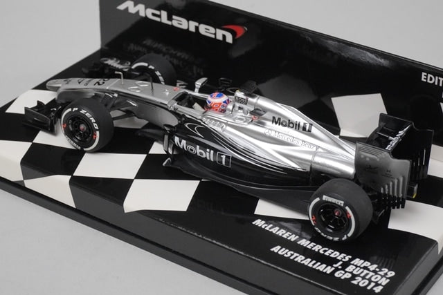 1:43 MINICHAMPS 530144322 McLaren Mercedes MP4-29 Australia 2014 #22 model car