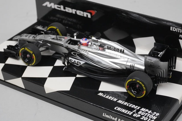 1:43 MINICHAMPS 530144522 McLaren Mercedes MP4-29 China 2014 #22 model car