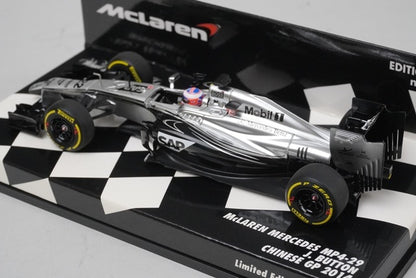1:43 MINICHAMPS 530144522 McLaren Mercedes MP4-29 China 2014 #22 model car