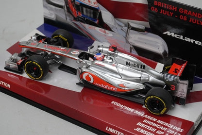 1:43 MINICHAMPS 533124373 McLaren Mercedes Show Car British GP 2012 #3 model car