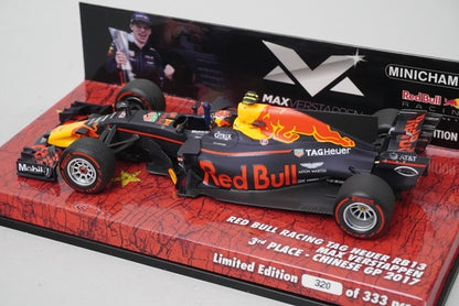 1:43 MINICHAMPS 413170233 Red Bull Racing TAG Heuer RB13 China 2017 #33 model car