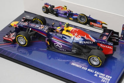 1:43 MINICHAMPS 410130002 Infiniti Red Bull Racing RB9 2013 #2 model car