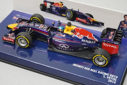 1:43 MINICHAMPS 410140001 Infiniti Red Bull Racing RB10 2014 #1 model car