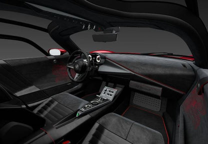 [ Pre-order ] P18264B BBR 1:18 Alfa Romeo 33 Stradale Rosso Alfa