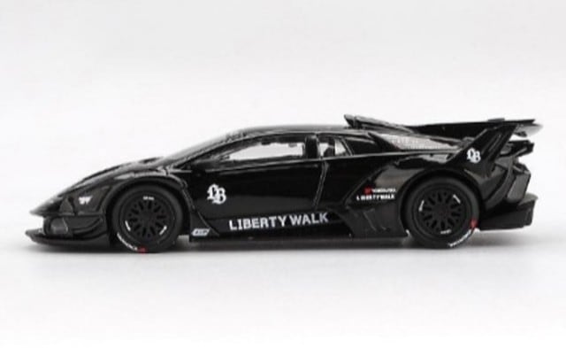 [ Pre-order ] MGT01053-L TSM MINI-GT 1:64 Lamborghini LB-Silhouette WORKS MURCIELAGO GT Evo Black (Left-hand drive)