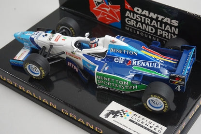 1:43 MINICHAMPS 433960004 Qantas Benetton Australian GP 1997 #4 model car