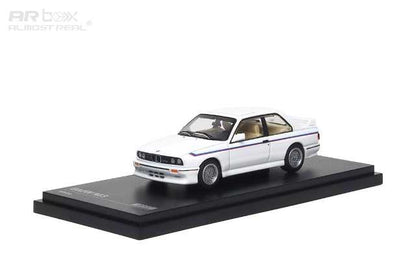 [ Pre-order ] 630102001 AR Box Almost Real Model 1:64 BMW 3 Series 3 M3 E30 Sedan White