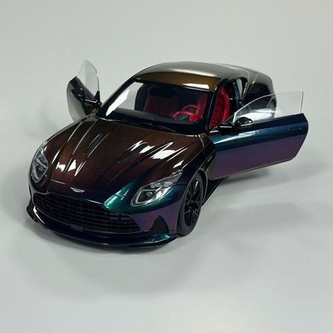 8250516BSL XiaoGuang MODEL 1:18 Aston Martin DB12 Chameleon with replacement wheels model car