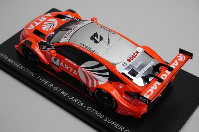 1:43 Spark SGT151 Honda ARTA Mugen Civic Type R-GT Super GT GT500 2024 #8 model car