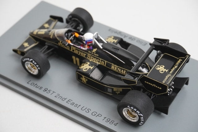1:43 Spark S7290 Lotus 95T East American GP 2nd 1984 #11 model car
