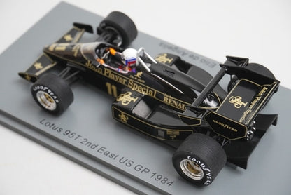 1:43 Spark S7290 Lotus 95T East American GP 2nd 1984 #11 model car