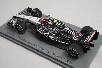 1:43 Spark S8943 AlphaTauri AT04 Scuderia Las Vegas GP 2023 #22 model car