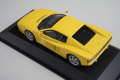 1:43 MINICHAMPS MIN072501 Ferrari 512TR Yellow model car