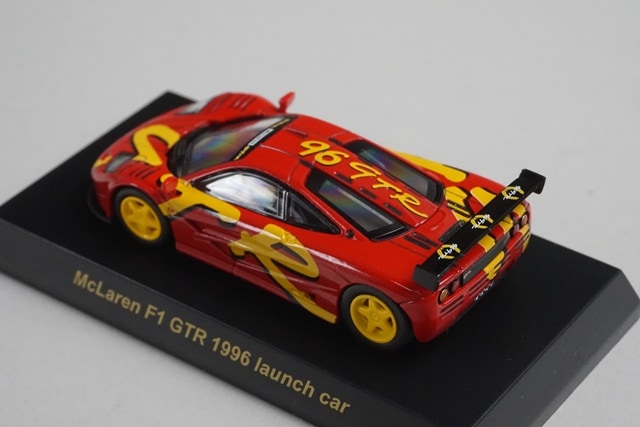 1:64 KYOSHO McLaren F1 GTR Racing Collection 1996 Launch Car model car