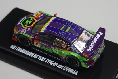 1:64 apr KC351B Evangelion RT Test Type-01 apr Corolla Super GT GT300 2010 #31 model car