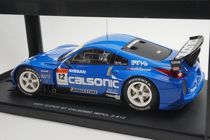 1:18 AUTOart 38511 Nissan Fairlady Z Super GT Calsonic Impul 2005 #12 model car