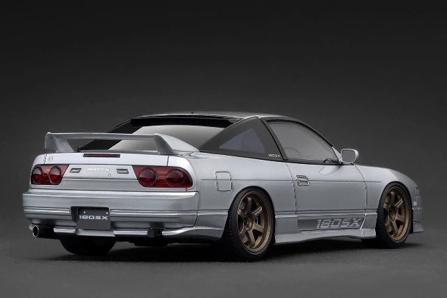 IG3761 ignition model 1:18 Nissan 180SX TYPE X (RPS13) Silver