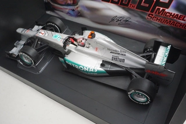 1:18 MINICHAMPS 113120307 Mercedes-AMG Petronas Belgian GP 2012 #7 model car