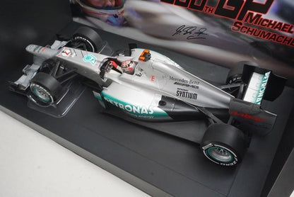 1:18 MINICHAMPS 113120307 Mercedes-AMG Petronas Belgian GP 2012 #7 model car