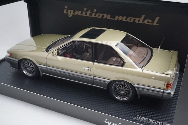 1:18 ignition model IG3699 Nissan Leopard 3.0 Ultima Gold/Silver model car