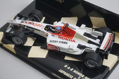 1:43 MINICHAMPS 400030116 BAR Honda 005 Japanese GP 2003 #16 model car