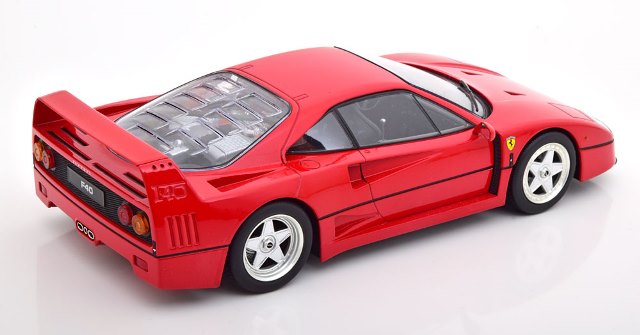 [ Pre-order ] KKDC180691 KK scale 1:18 Ferrari F40 1987 with black seats Red (reproduction)