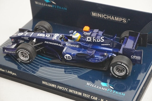 1:43 MINICHAMPS 400050110 Williams FW27C INTERIM Test Car #10 model car