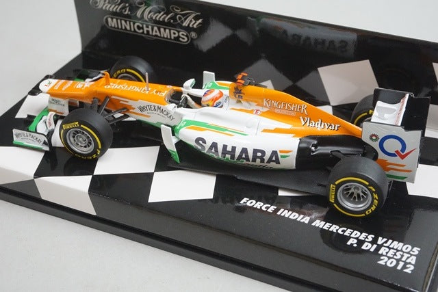 1:43 MINICHAMPS 410120011 Force India Mercedes VJM05 2012 model car