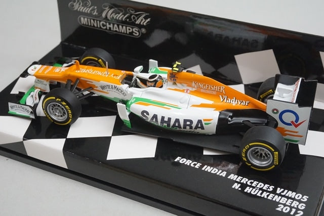 1:43 MINICHAMPS 410120012 Force India Mercedes VJM05 2012 model car