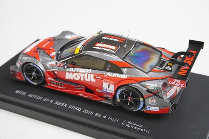 1:43 EBBRO 45277 Nissan Motul Autech GT-R Super GT500 2015 Rd.4 Fuji #1 model car