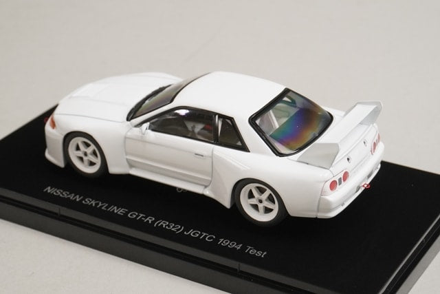 1:43 EBBRO 44306 Nissan Skyline GT-R JGTC 1994 Test White model car