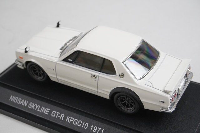 1:43 EBBRO 43582 Nissan Skyline GT-R KPGC10 1971 White model car