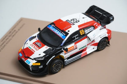 1:43 Spark S6713 Toyota GR Yaris WRC New Zealand Rally 2022 #69 model car
