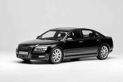 [ Pre-order ] MH030BK MOTORHELIX 1:18 Audi A8 W12 2008 Brilliant Black